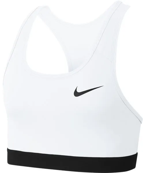 Nike Swoosh Sport BH - weiß XS