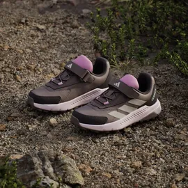 adidas Terrex Anylander Children Wanderschuhe - Earth Strata / Wonder Taupe / Aurora Coffee - EU 31
