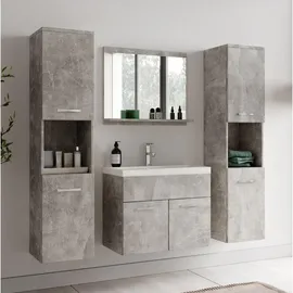 Badplaats Montreal XL 2-tlg. Beton Grau
