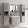 Badplaats Montreal XL 2-tlg. Beton Grau