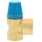 CALEFFI Membran-Sicherheitsventil 1/2 Zoll 6 bar