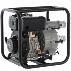 Diesel Wasserpumpe Blackstone BD-T 8000 für Schmutzwasser mit Anschlüsse 80 mm - Euro 5