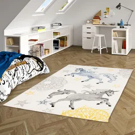 Pergamon Kinder Teppich Maui Kids Pferde Stars