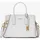 Michael Kors Laila Small Henkeltasche Leder White