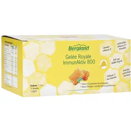 bergland gmbh Gelee Royale ImmunAktiv 800 15 ml Trinkampullen