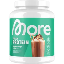 MORE Nutrition More Vegan Protein Hazelnut-Nougat Praliné Pulver 600 g