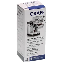 Graef 145618 6x Entkalkungstabletten für Espressomaschinen Siebträger...