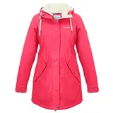 Regenliebe Winterjacke Friesennerz Regenparka mit Teddyfleece gefüttert rosa 38