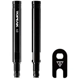 Topeak Ventilverlängerung Presta 40 mm Ventilkappe schwarz