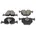 Mapco Bremsbelagsatz Scheibenbremse 6774