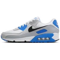 Nike Air Max 90 Herren white/black/phot blue/pure platinum 42