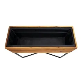 Mendler HWC-L25 2er-Set 40 x 40 x 20 cm Braun