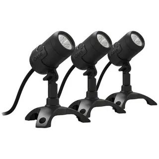 OASE 87506 Teichbeleuchtung 3er Set EEK: G (A - G) LED 2.5 W Schwarz