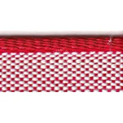 Kapitalband einfarbig rot, 25 m