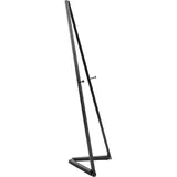 Mobile Staffelei DA VINCI aus Aluminium schwarz  | 1500 mm | ohne Tragetasche, Aluminium|Stahl