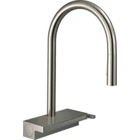 Hansgrohe Aquno Select M81 Einhebelmischer Edelstahl