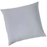 H. G. Hahn Kissenbezug Jersey 80 x 80 cm Grau