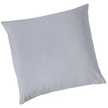 H. G. Hahn Kissenbezug Jersey 80 x 80 cm Grau