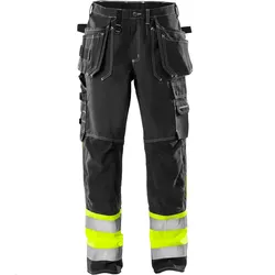 Warnschutz Handwerkerhose "247 FAS" Klassiker - C152 - schwarz/gelb