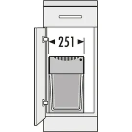 HAILO TA Swing Tandem 30 l Grau