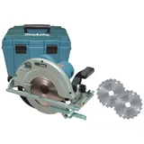 Makita 5903RKX1 Handkreissäge 235 mm 2000 W mit 2 zusätzlichen Klingen + Koffer Makpac
