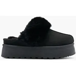 Pantoffel - Damen - schwarz - 42