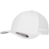 Flexfit Tactel Mesh Cap, White, L/XL