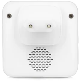 Alecto Moderne Funkklingel - Kinetisch Batterielos bis zu 50 Meter, IP44 weiss, 36 Melodien, Kinderleichte Installation - praktisch und langlebig