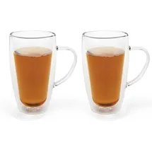 Bredemeijer doppelwandige Tee Kaffee Gläser 0,32 l Transparent 2 St.