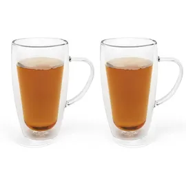 Bredemeijer doppelwandige Tee Kaffee Gläser 0,32 l Transparent 2 St.