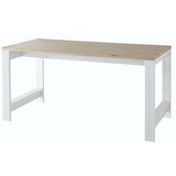 Innostyle Schreibtisch Jasmin 160 x 80 cm Holzoptik Braun Pinie