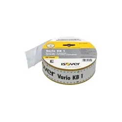 Isover Vario KB 1 40 m x 60 mm einseitiges Klebeband für Überlappungen im Innenraum