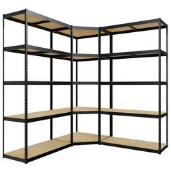 CLP 3er Regalsystem schwarz