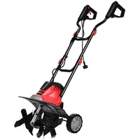 Costway Elektro Bodenhacke 1200W 22cm Arbeitstiefe 35cm Arbeitsbreite 4 Hackmesser
