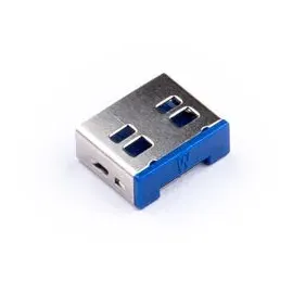 Smartkeeper USB-A Port Schloss UL03PKDB 6er Set Dunkelblau