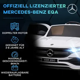 Homcom Elektroauto Mercedes-Benz EQA weiß (12V)