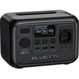 Bluetti AC2A Tragbarer Solargenerator, 204.8Wh LiFePO4 Power Station mit 300W AC Ausgangsleistung (600W Hubleistung) für Camping, Wandern, Hausgebrauch