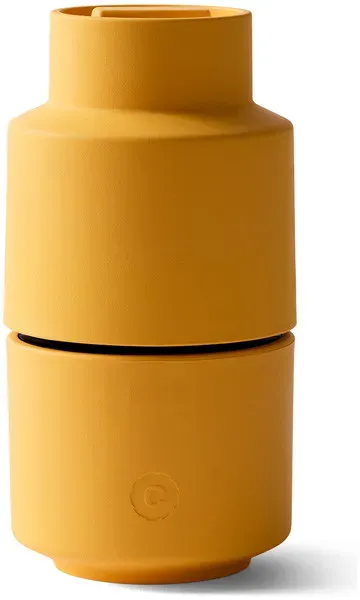 CrushGrind Gewürzmühle BILLUND - Biokomposit - gelb - 12 cm