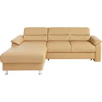 sit&more Ecksofa »Top Ascara L-Form« inklusive Boxspring/Federkern-Polsterung, komfortablem Federkern braun