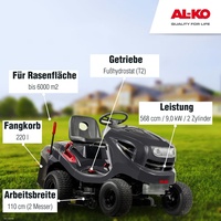 AL-KO Comfort 18-103.4 HD-A V2 Benzin-Rasentraktor (123088)