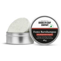 Brooklyn Soap Company Festes Bartshampoo · Brooklyn Soap Company · Bartpflege für Männer · 0% Plastik, 100% recyclebare Verpackung · 1 Stück (48g)