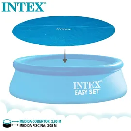 Intex Solar Poolabdeckung für 10ft Rahmen oder Easy Set Pools #29021, Blau, 305 cm