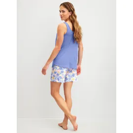 CALIDA Coastal Dreams Pyjama-Shorts Persian Jewel 44-46