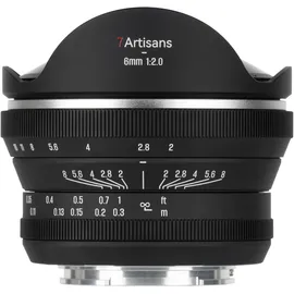 7artisans Fisheye 6 mm F2,0 Sony E
