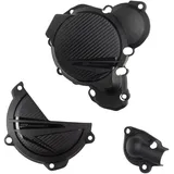 Polisport Motordeckel-Schutz-Kit schwarz