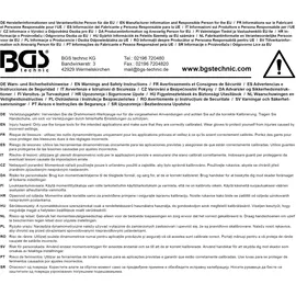 BGS Drehmomentschlüssel-Satz 9 x 12 mm 6-30 Nm 10-tlg.