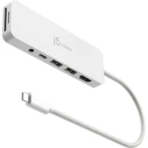 j5create USB-C-Multi-Port-Hub mit 60W Stromversorgung - USB-C Multi-Port Hub (With PD)