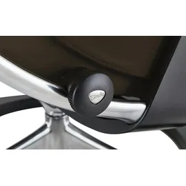 Stressless Relaxsessel Leder 78 x 111 x 76 cm Braun mit Hocker