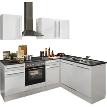 BASIC by Balculina Winkelküche L-Form 220 x 175 cm weiß