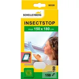 Schellenberg Fliegengitter für Dachfenster mit Reißverschluss 150 x 180 cm Weiß